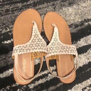 Nude sandals